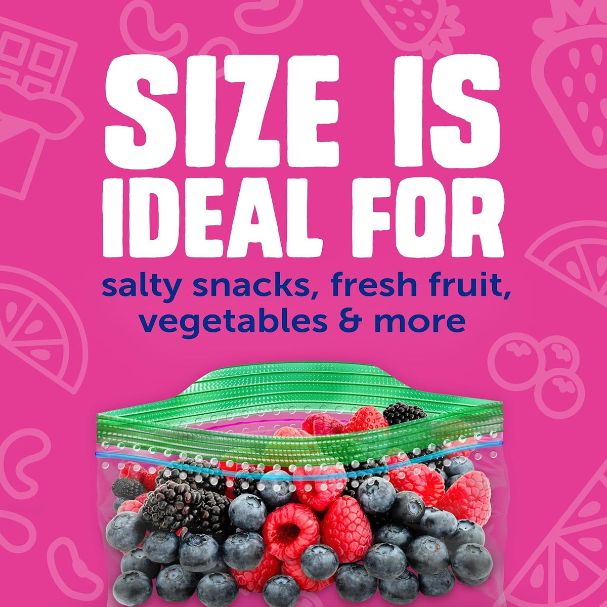 Ziploc Snack Bags with EasyGuide Seal, 108 Count - view 5