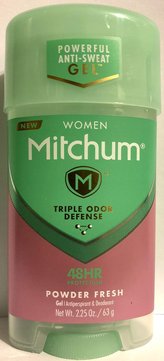 Mitchum Women Power Gel Anti-Perspirant Powder Fresh 2.25 oz, Pack of 3 - view 2