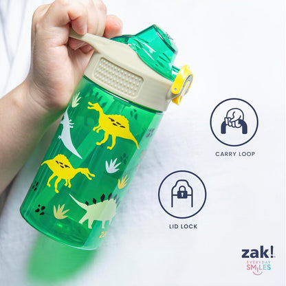 Zak Designs Marvel Spider-Man Sage Kids Water Bottle 16oz with Straw - view 6