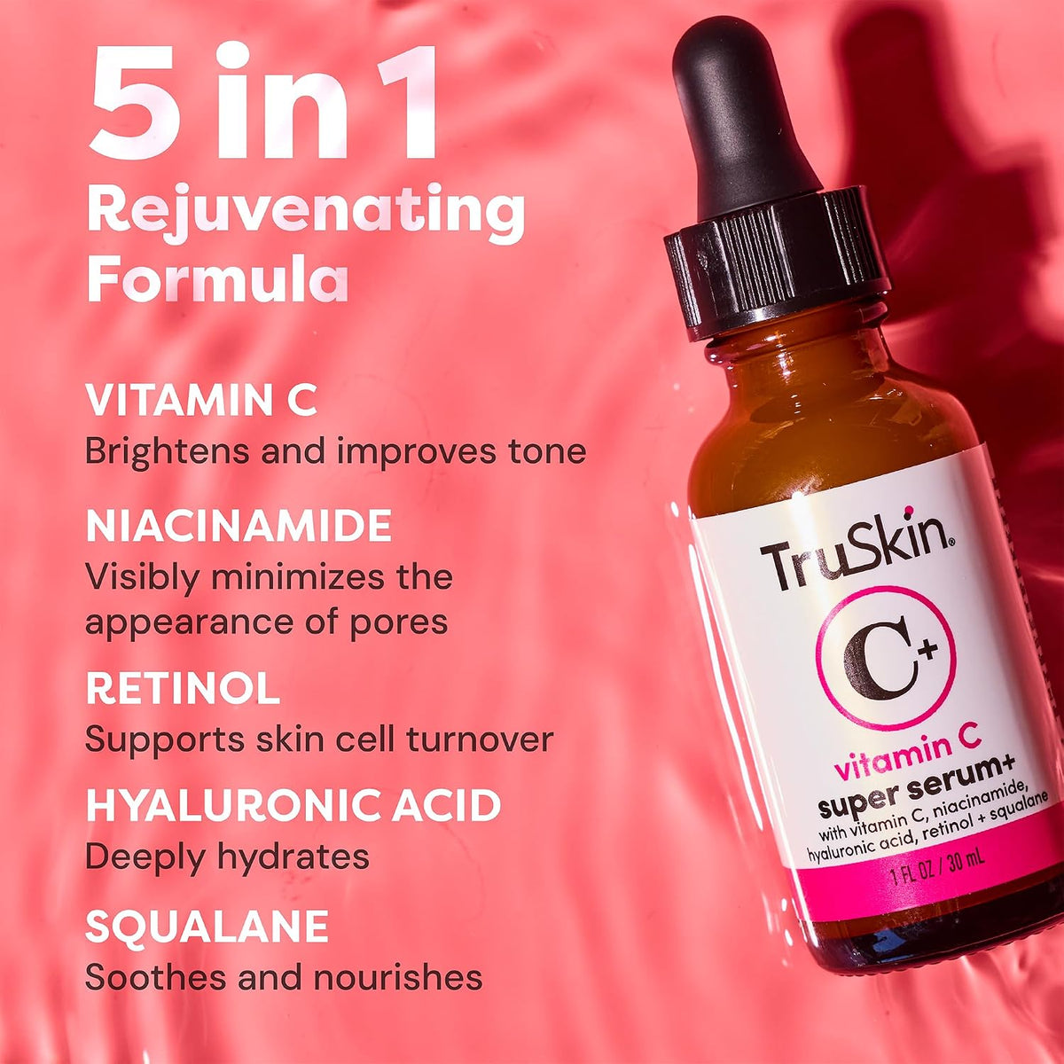 TruSkin Vitamin C Super Serum & Moisturiser Duo, 30 ml & 60 ml - view 4