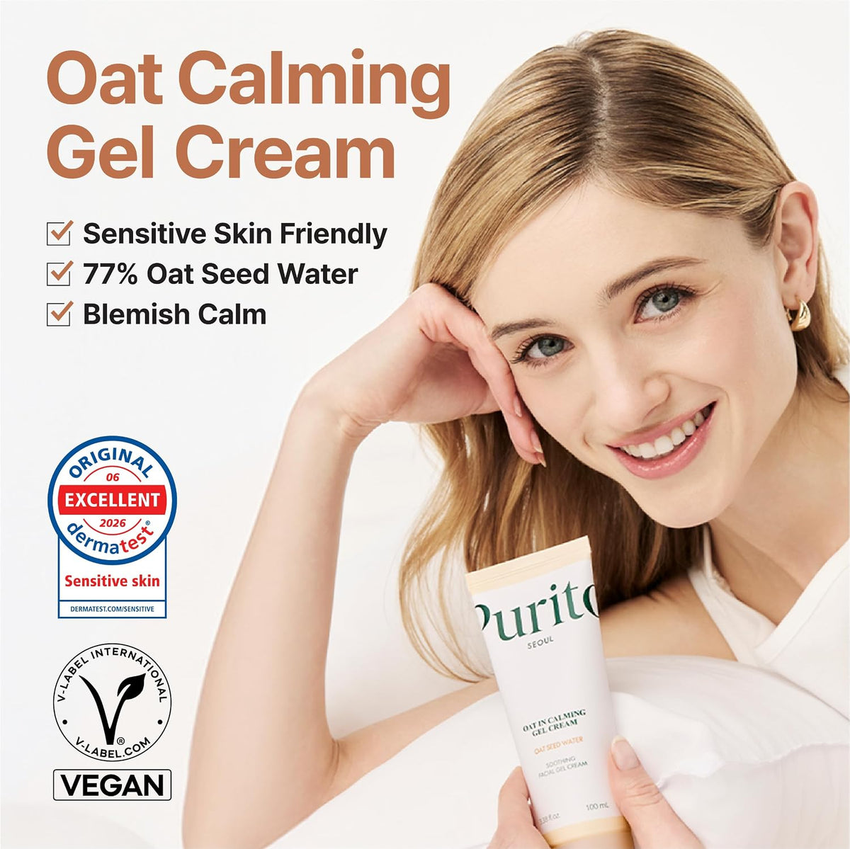 Purito Oat Calming Gel Cream for Sensitive Skin 100 ml - view 2
