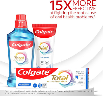 Colgate Total Whitening Fluoride Toothpaste 5.1 oz, Pack of 4 - view 3