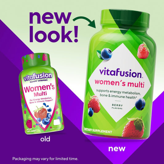 Vitafusion Women's Multivitamin Gummies, Berry Flavour, 120 Gummies - view 2