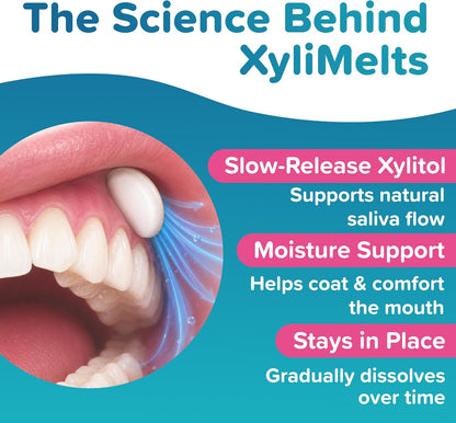 XyliMelts Dry Mouth Relief Discs Berry Smoothie (40 Count) - view 4