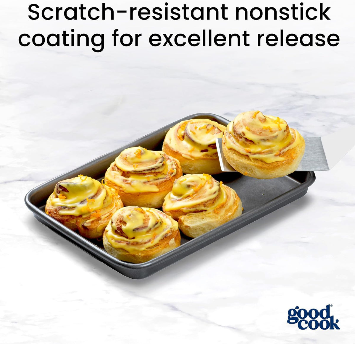 GoodCook Toaster Oven Mini Baking Sheets, Set of 2, 9 x 6.2 Inch - view 4