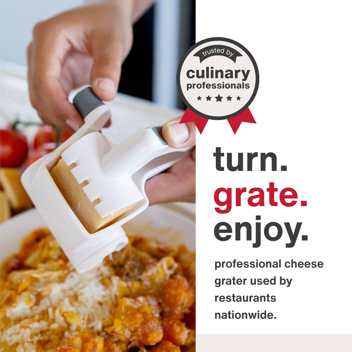 Zyliss Classic Rotary Grater, NSF Restaurant Certified - view 2