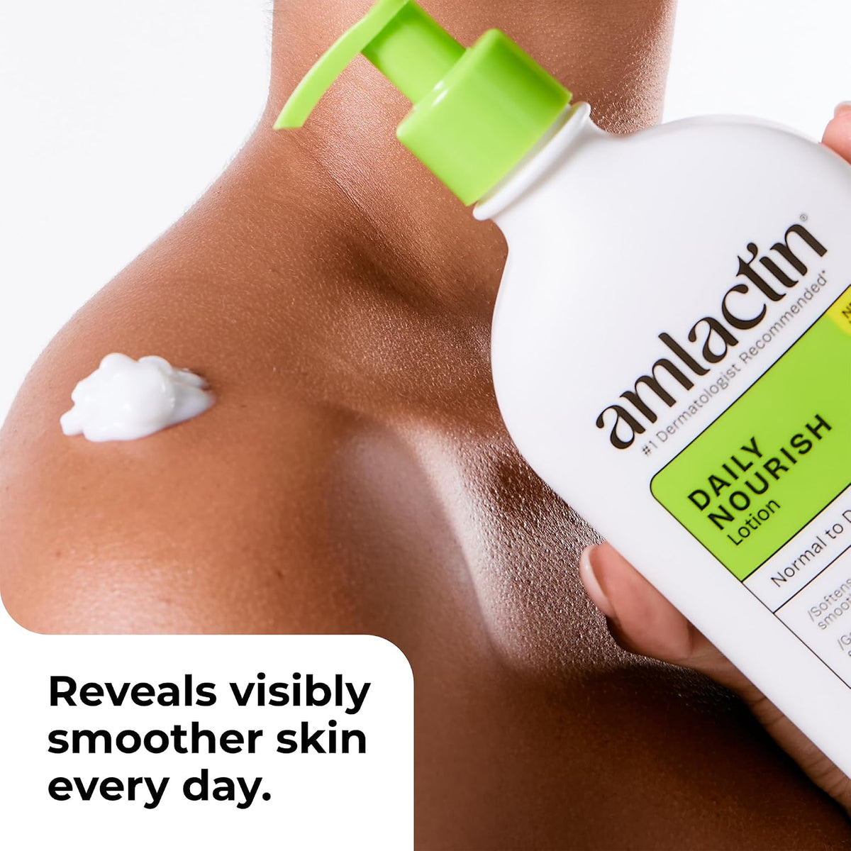 AmLactin Daily Moisturizing Body Lotion, 12% Lactic Acid, 224 g (7.9 oz), Pack of 2 — alternate product view