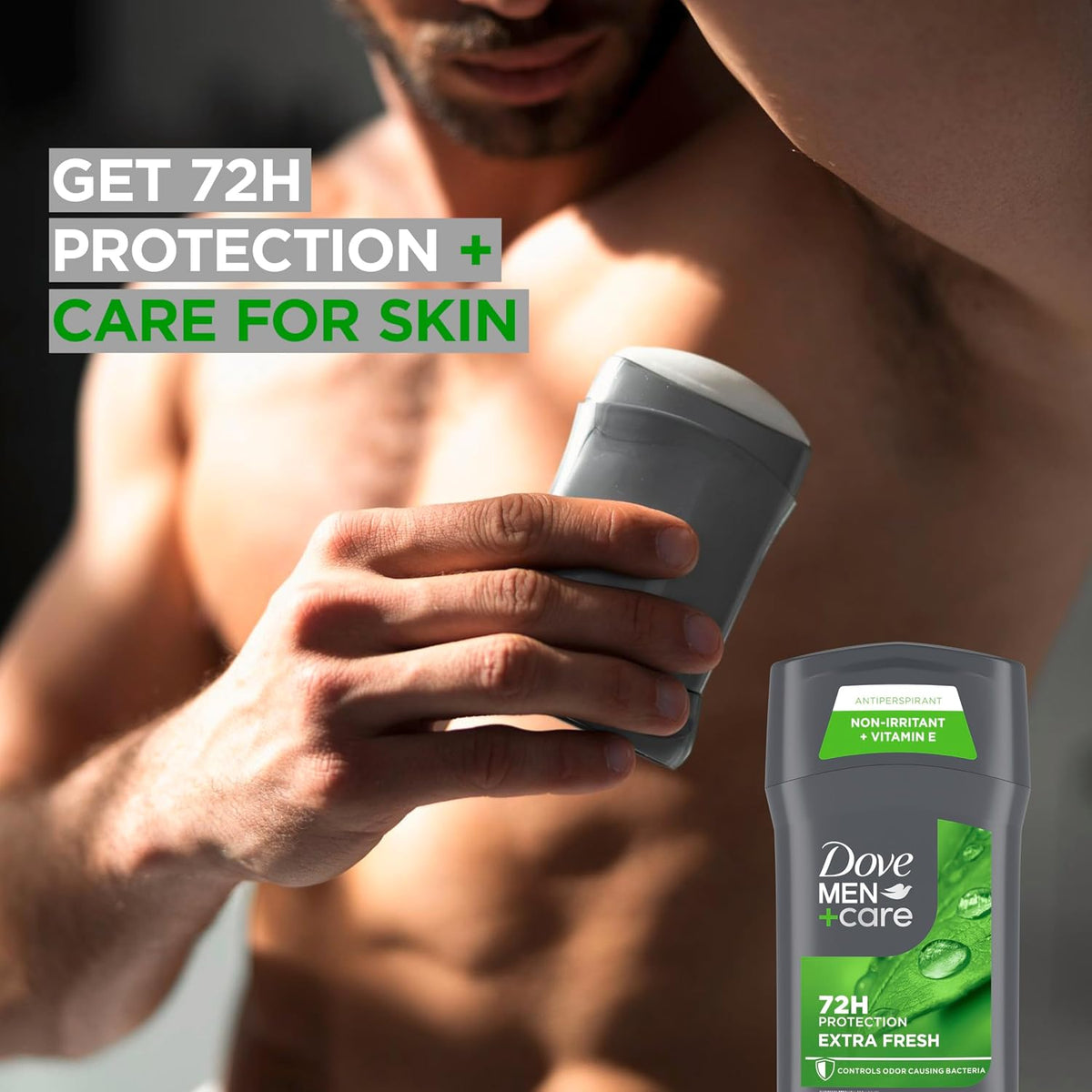 Dove Men+Care Extra Fresh Antiperspirant Deodorant Stick, Twin Pack, 2.7 oz - view 6