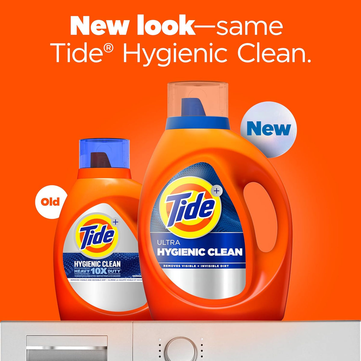 Tide Hygienic Clean Heavy 10x Duty Liquid Detergent, Original, 59 Loads, 2.72 L - view 2