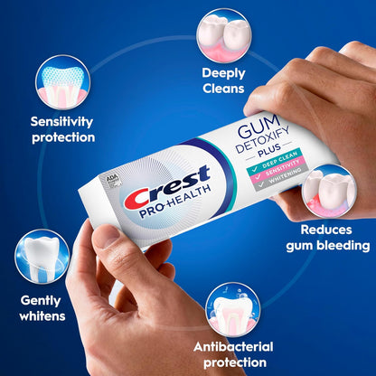 Crest Pro-Health Gum Detoxify Plus Toothpaste, 4.5 oz, Pack of 3 - view 3