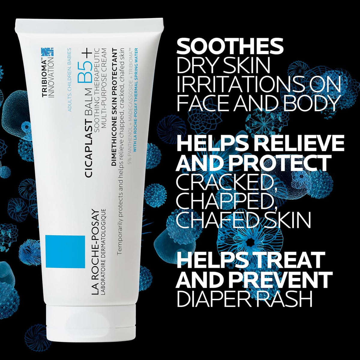La Roche-Posay Cicaplast Balm B5 Soothing Cream, 3.38 oz - view 4