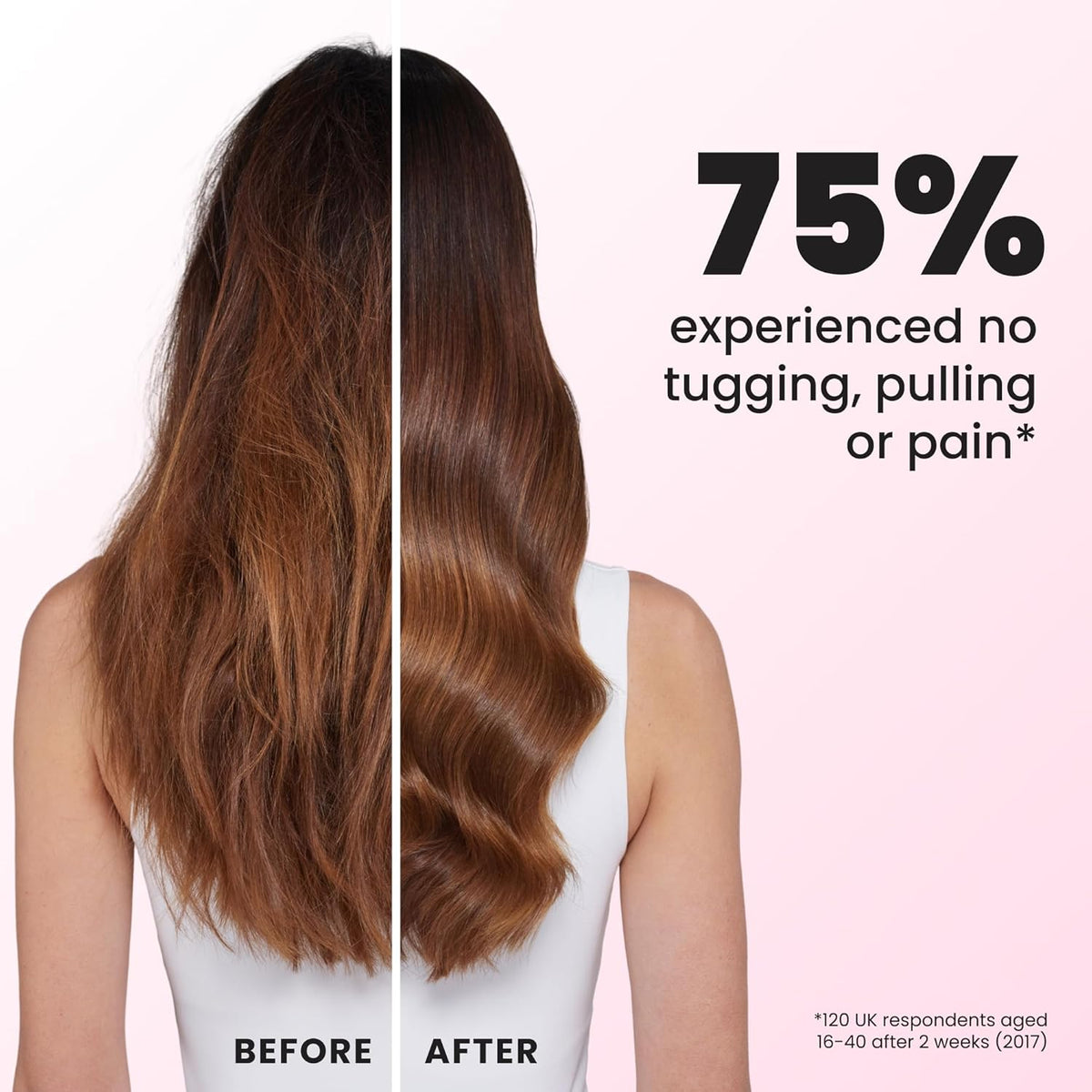 Tangle Teezer Ultimate Detangler Brush, Straight to Wavy, Millennial Pink - view 6