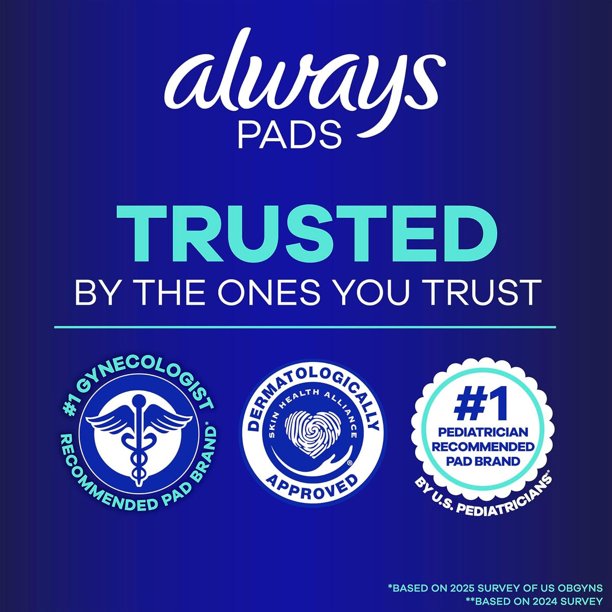 Always Maxi Extra Heavy Overnight Pads with Wings Size 5, 27 Count - view 5
