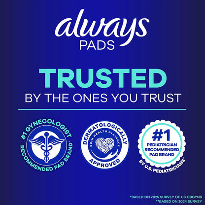 Always Maxi Extra Heavy Overnight Pads with Wings Size 5, 27 Count - view 5