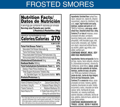 Pop-Tarts Frosted S'mores Toaster Pastries 8 Count (13.5 oz) - view 2