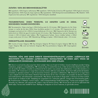 Alpi Nature Organic Nettle Tea 120 Bags (6 x 20) - view 2