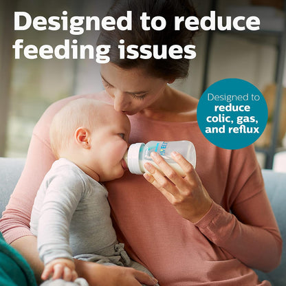 Philips Avent Anti-Colic Baby Bottles with AirFree Vent, 4 Pack, 9 oz - view 2