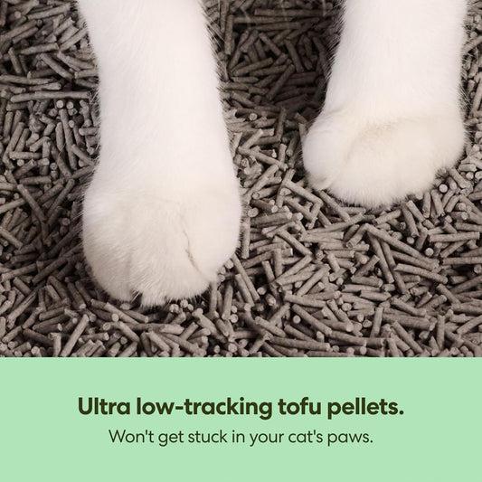 Tuft + Paw Really Great Tofu Cat Litter, Charcoal, Unscented, 2 x 9.25 lb - view 2