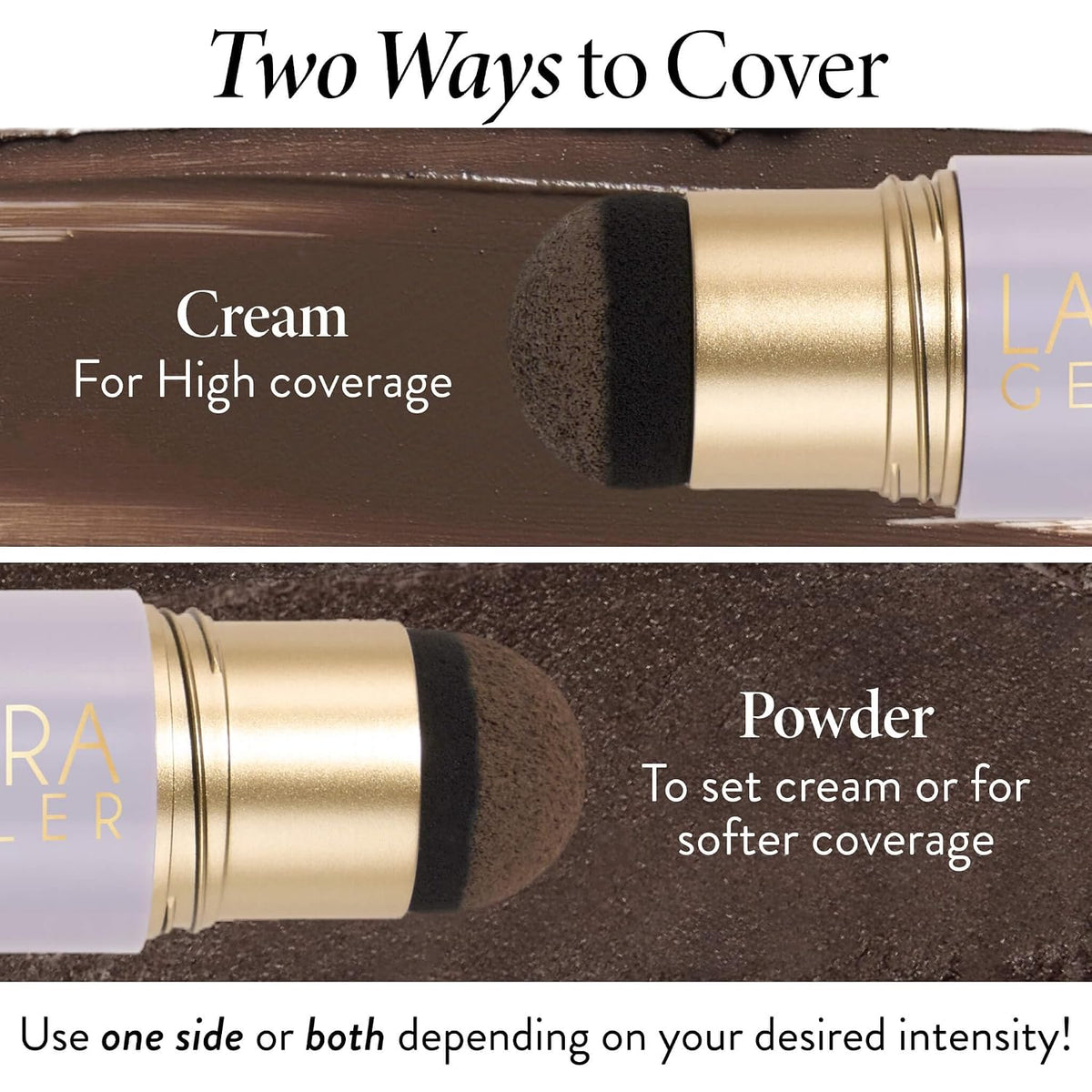 Laura Geller Root Touch-Up for Hair and Brows, Medium Brown - view 6