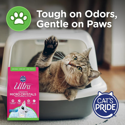 Ultra by Cat's Pride Micro Crystals Cat Litter, 5 lb - view 4