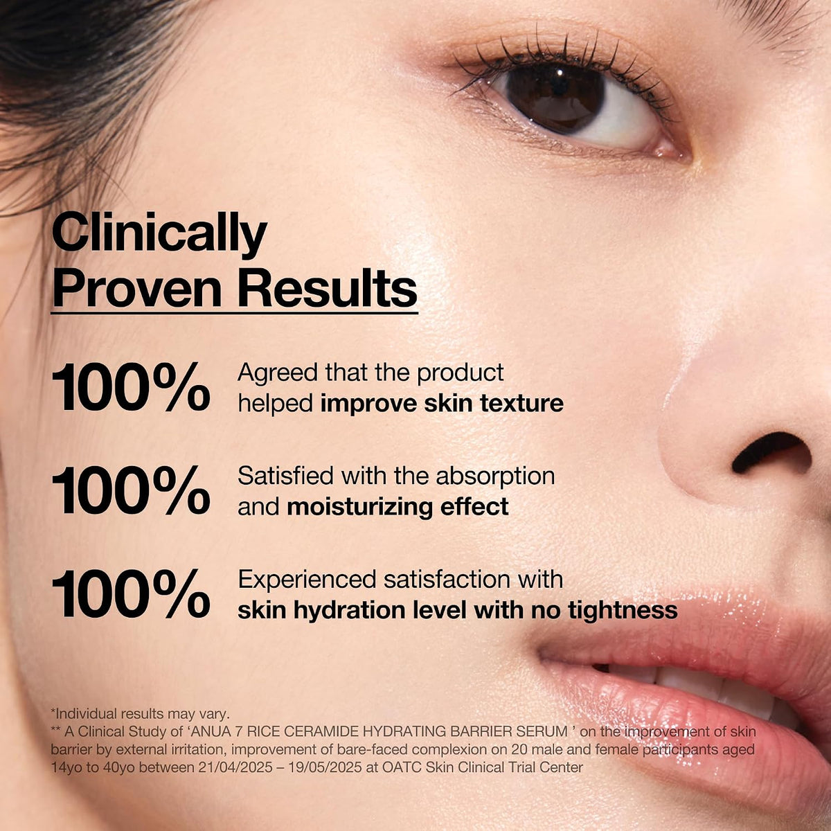 Anua Rice Ceramide 7 Hydrating Barrier Moisturizing Face Serum 50ml - view 5