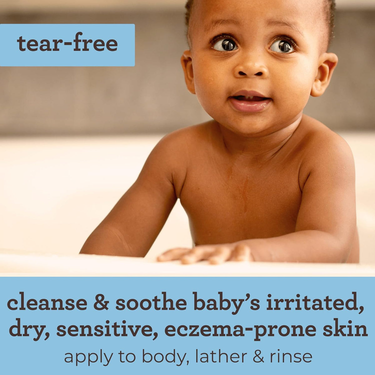 Aveeno Baby Cleansing Therapy Moisturizing Body Wash, 8 oz - view 4