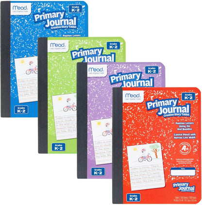 Mead Primary Journal Creative Story Tablet, 7.5 x 9.75 in, 100 Sheets - view 3