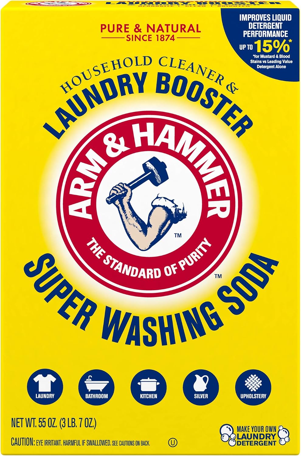 Arm & Hammer Super Washing Soda 55 oz