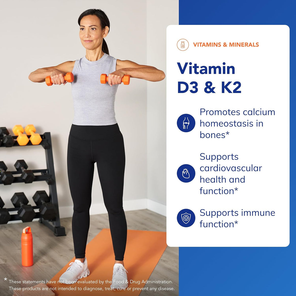 Pure Encapsulations Vitamin D3 & K2, 120 Capsules - view 3