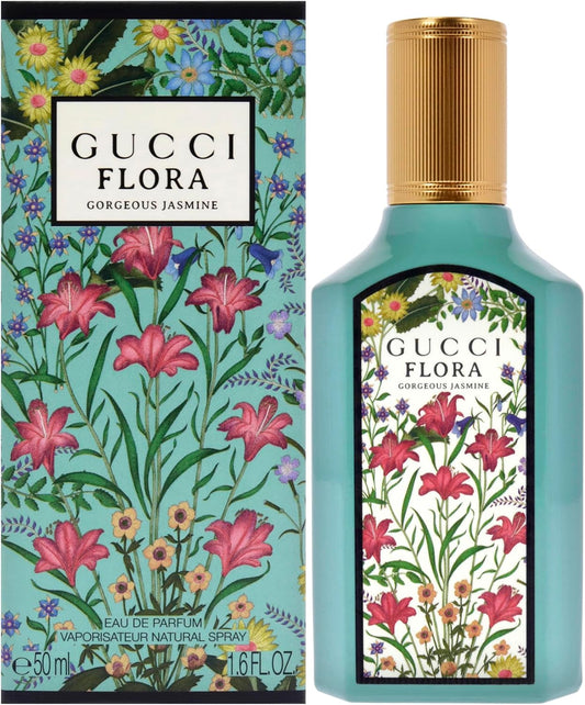 Gucci Flora Gorgeous Jasmine Eau de Parfum Spray for Women, 1.6 oz