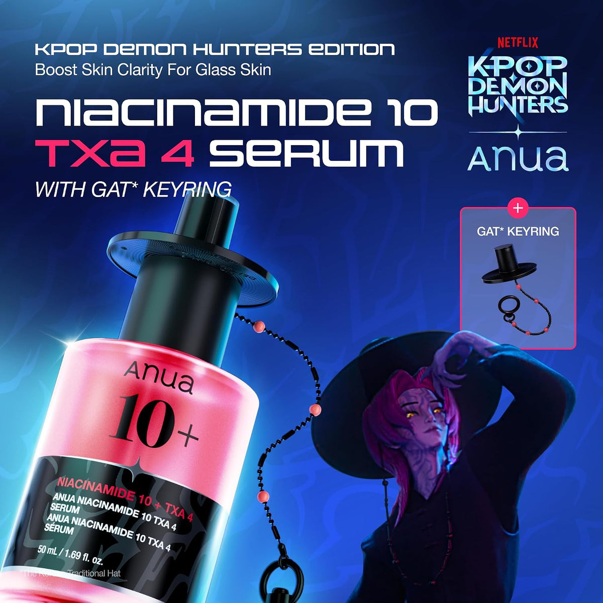 Anua Niacinamide 10 + TXA 4 Serum K-Pop Demon Hunters Edition 50ml - view 2