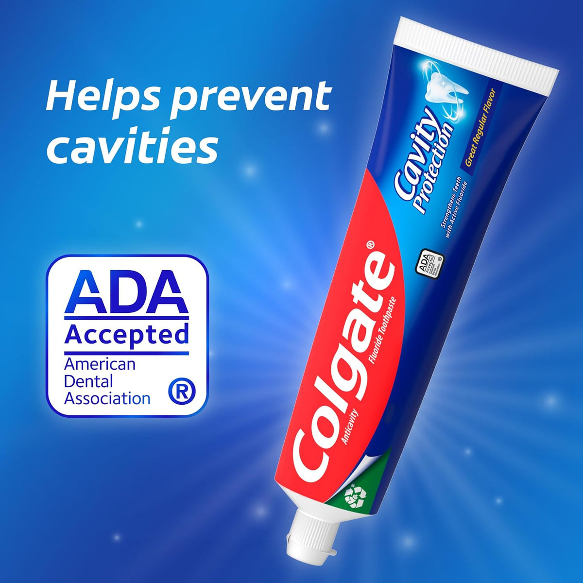 Colgate Cavity Protection Regular Toothpaste, 6 oz - view 6