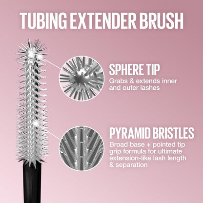 Maybelline Lash Sensational Sky Tubes Mascara, Very Black, 1 Count - view 4