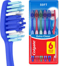 Colgate Extra Clean Soft Adult Toothbrushes, Pack of 6