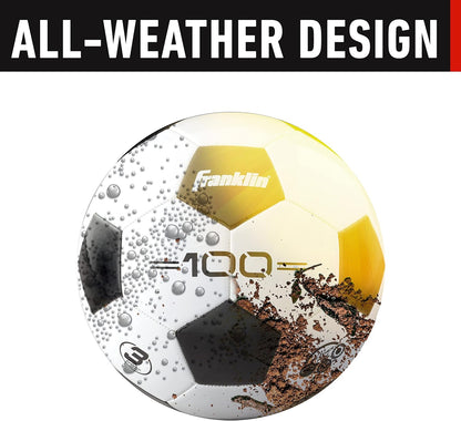 Franklin Sports Competition 100 Soccer Ball, Size 3 - view 3