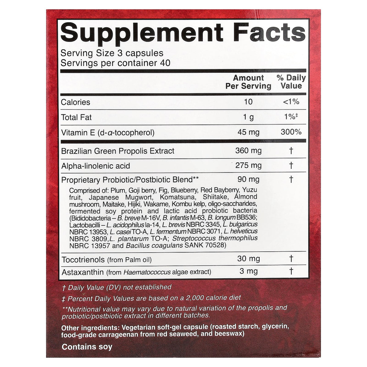 Dr. Ohhira's Propolis Plus, 120 Capsules - view 2