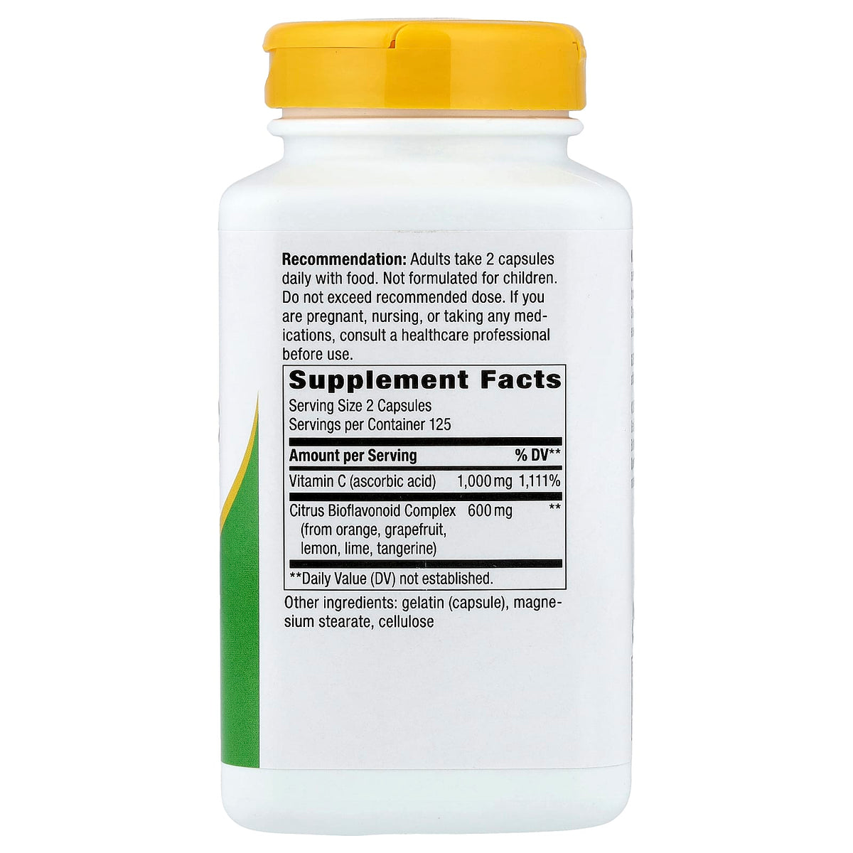 Nature's Way Vitamin C with Bioflavonoids, 250 Capsules — alternate product view