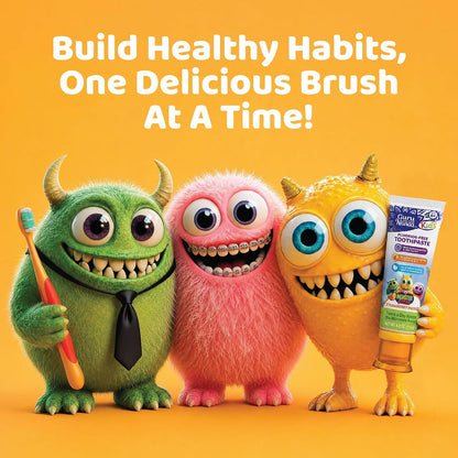 GuruNanda Kids Toothpaste, Strawberry Mango Flavour, Ages 6+, 4.2 oz - view 6