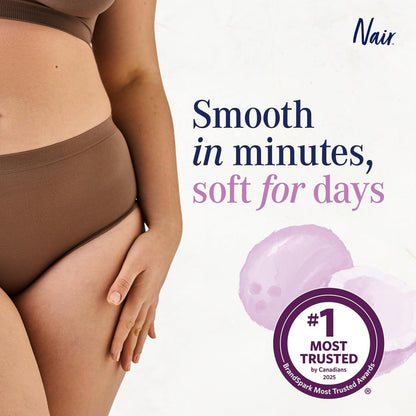 Nair Sensitive Formula Glide On Hair Removal Cream, 3.3 oz - view 2