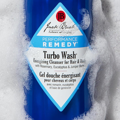 Jack Black Turbo Wash Energizing 2-in-1 Body Wash & Shampoo, 10 Fl Oz (300 ml) - view 5