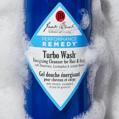Jack Black Turbo Wash Energizing 2-in-1 Body Wash & Shampoo, 3 Fl Oz (90 ml) - view 5