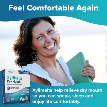 XyliMelts Dry Mouth Relief Discs, Flavour Free, 40 Count - view 3