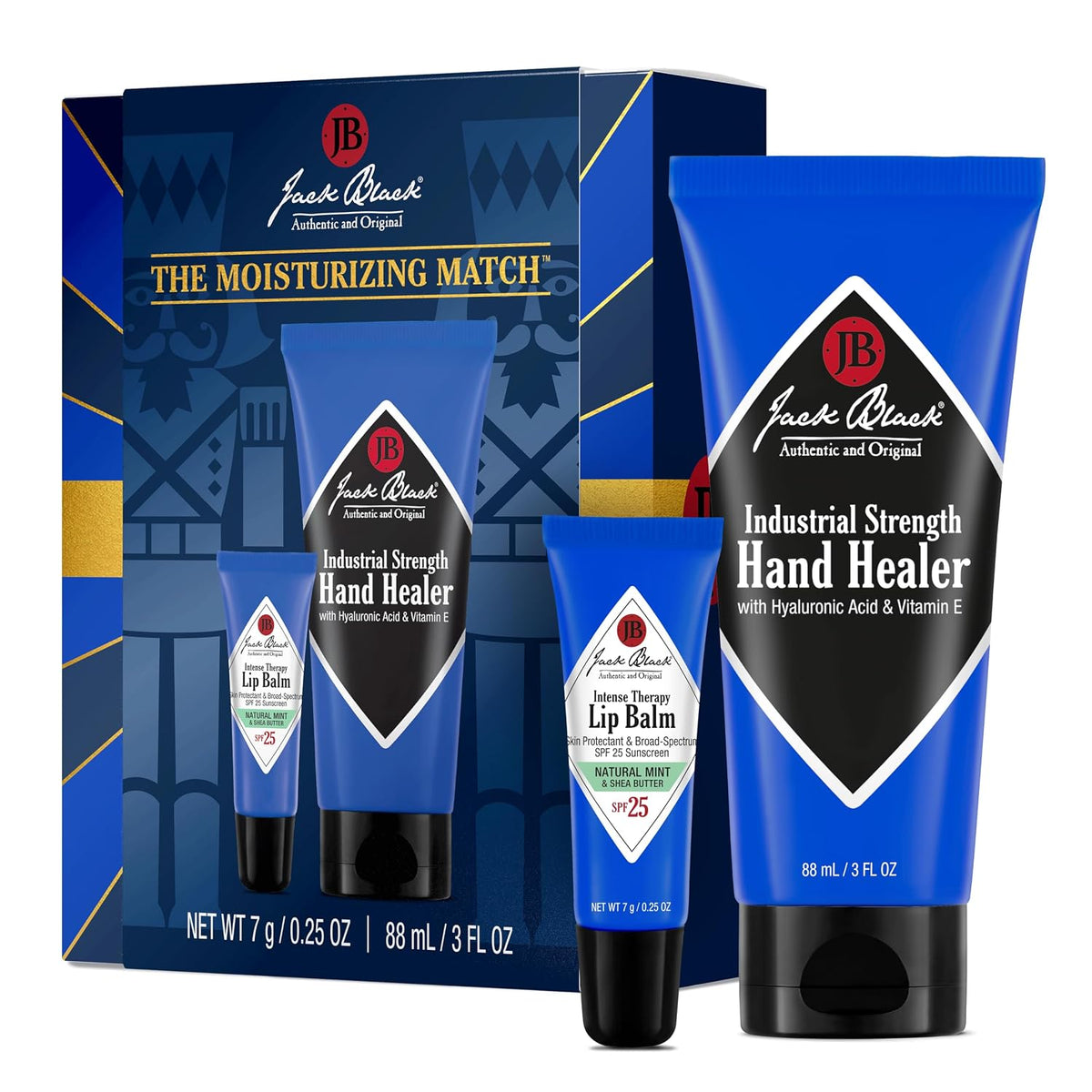 Jack Black Moisturizing Match Lip and Hand Care Set — product view
