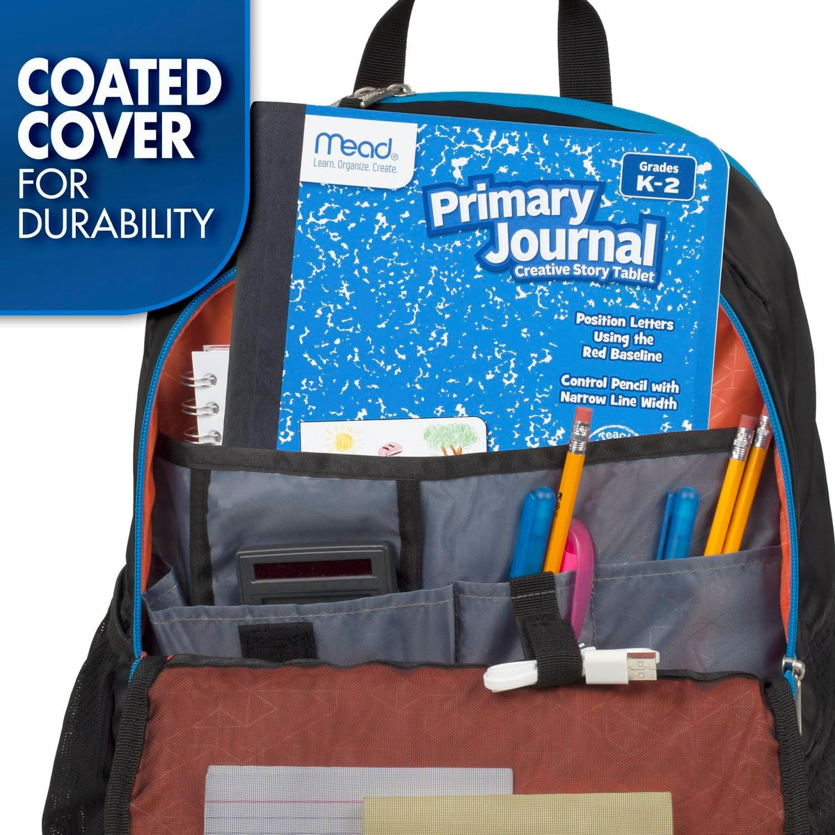 Mead Primary Journal Creative Story Tablet, 7.5 x 9.75 in, 100 Sheets - view 5