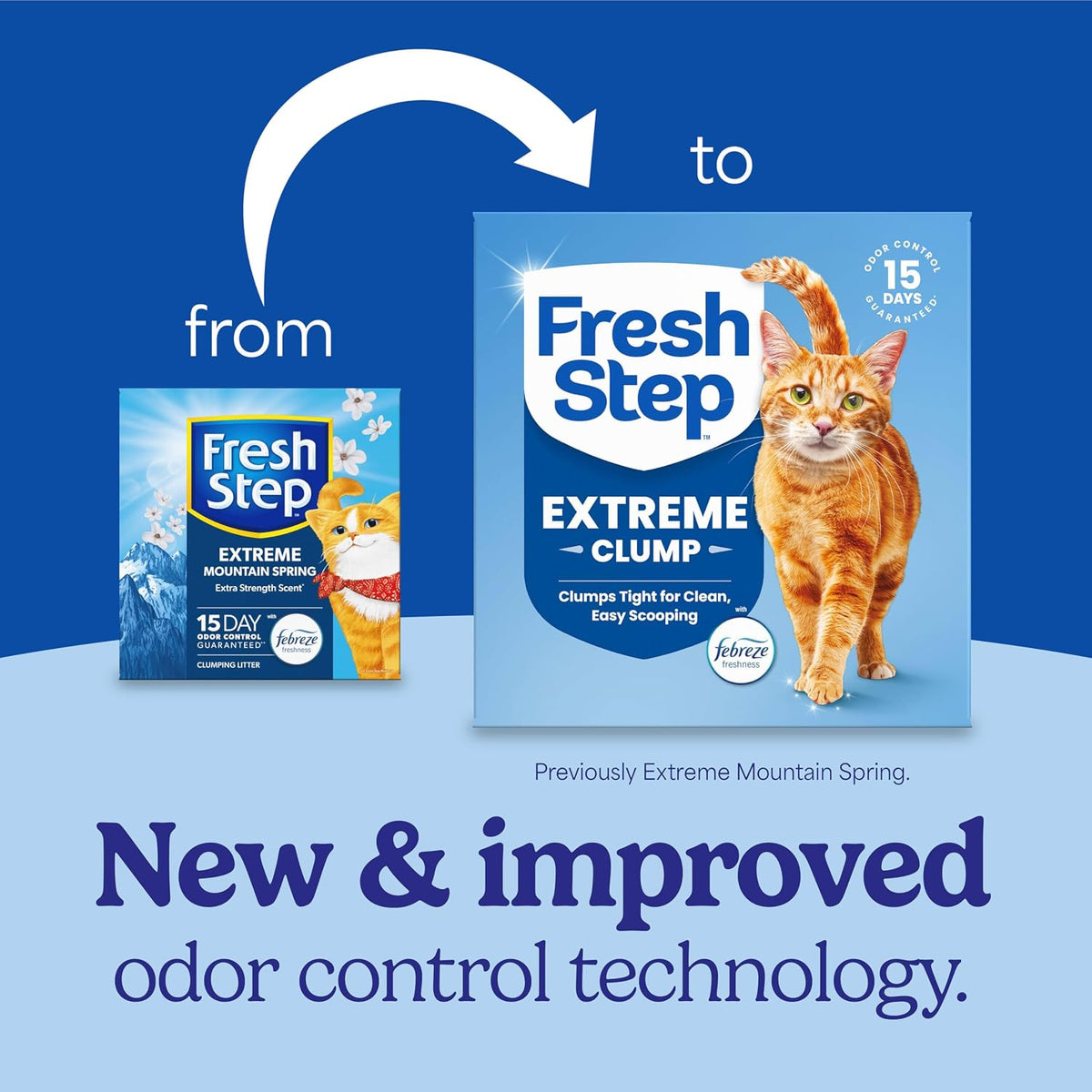 Fresh Step Extreme Multi Cat Clumping Litter, Mountain Spring, 14 lb — alternate product view