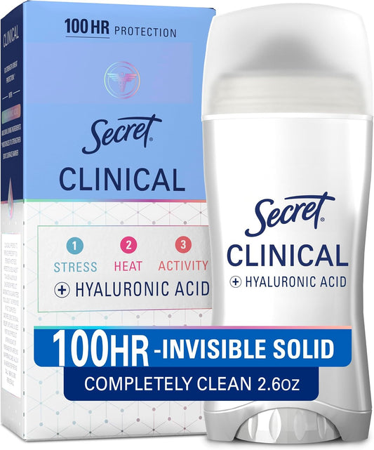 Secret Clinical Strength Antiperspirant, Completely Clean, 2.6 oz
