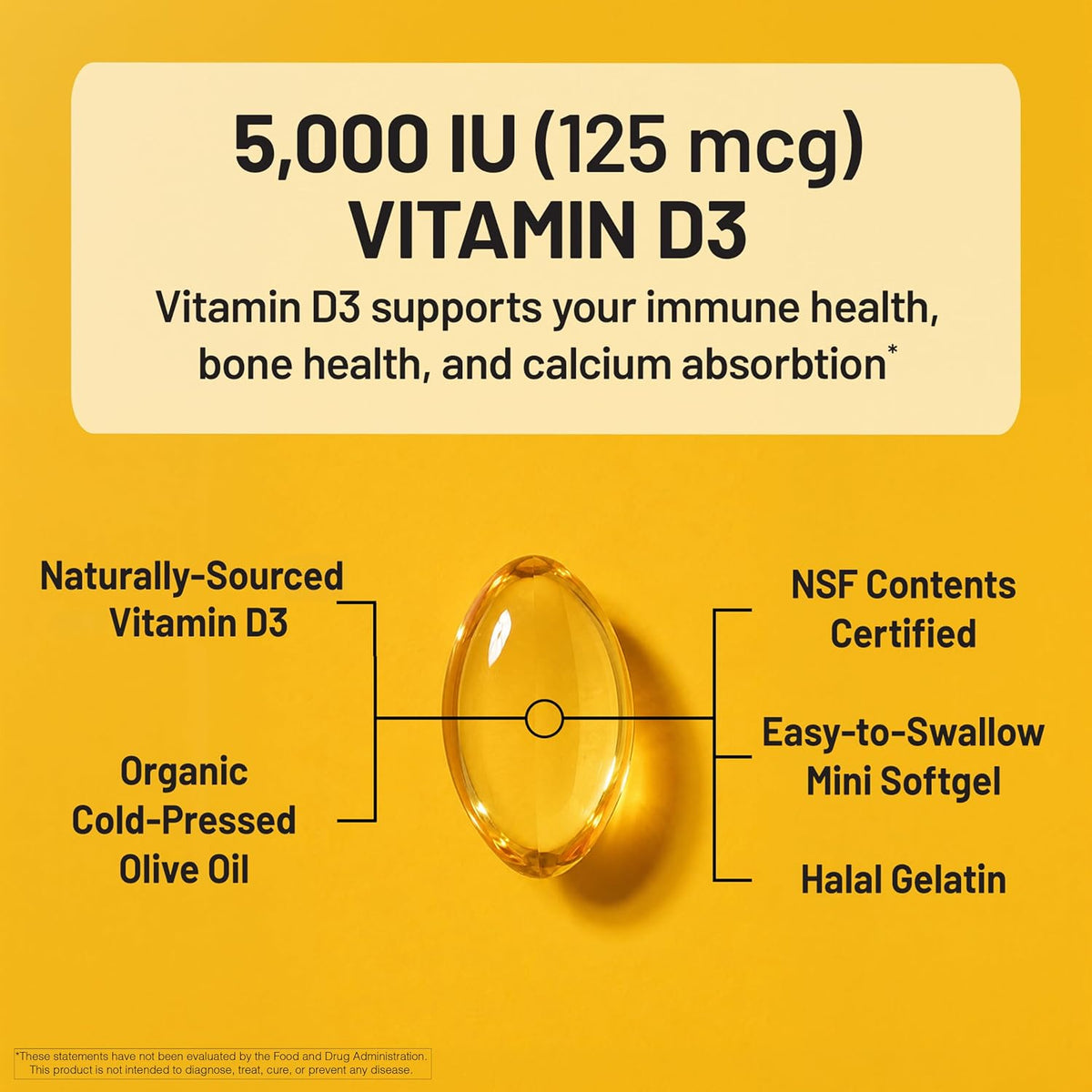 NatureWise Vitamin D3 5000 IU, 360 Mini Softgels - view 3
