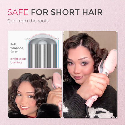 TYMO ROVY Beach Waves Curling Iron Hair Waver, 1 Inch (HC507PM) - view 5