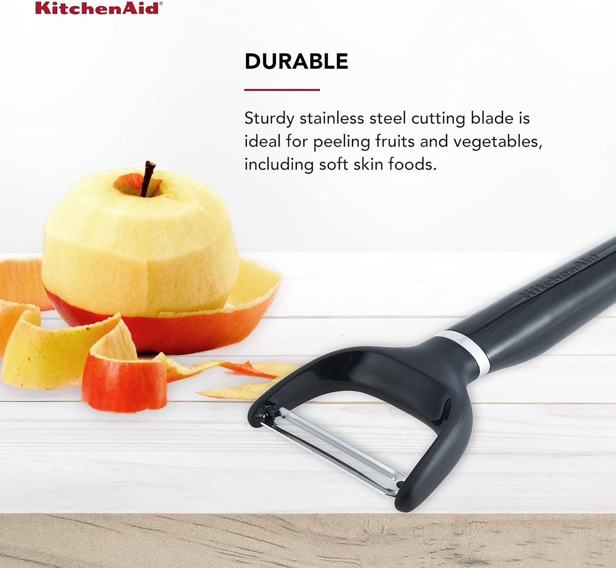 KitchenAid Y Peeler with Ergonomic Handle and Protective Cover - view 6