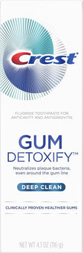 Crest Gum Detoxify Deep Clean Toothpaste, 116 g (4.1 oz)